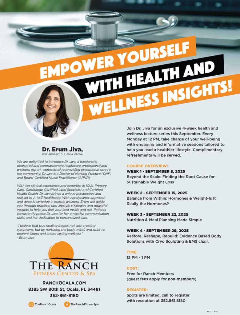 Empower Yourself with Health and Wellness Insights at The Ranch Fitness Center and Spa
