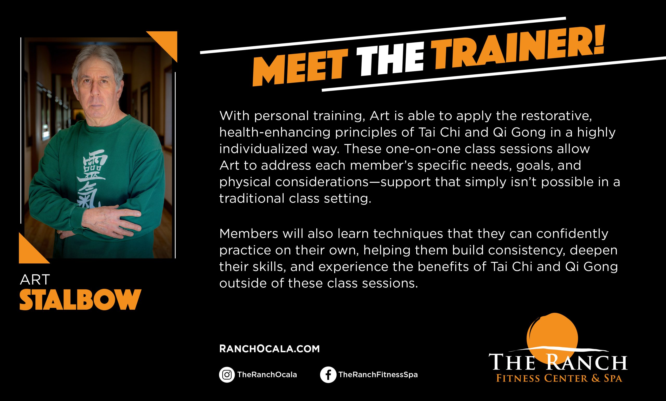 Art Stalbow Personal Trainer at The Ranch Fitness Center & Spa