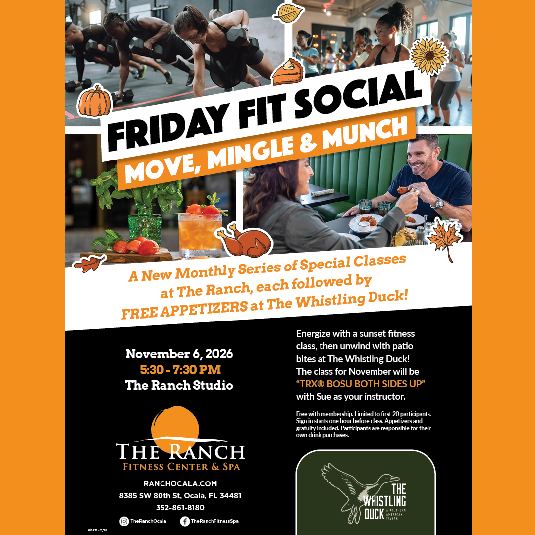 16832 RAN Friday Fit Social - Move, Mingle & Munch Campaign Social (Nov 26) (1) Move Mingle and Munch at the Ranch.